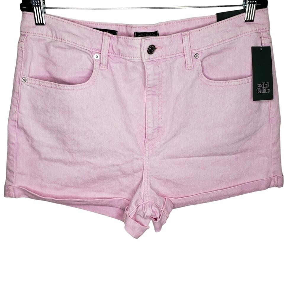 Wild Fable Highest Rise Shorts Pink Size 14